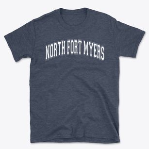 North Fort Myers Academy Varsity Arch Basic T-Shirt