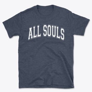 All Souls Catholic School Varsity Arch Basic T-Shirt
