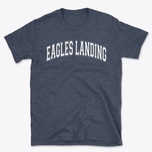Eagles Landing Christian Academy Varsity Arch Basic T-Shirt