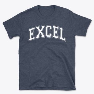 Excel Christian Academy Varsity Arch Basic T-Shirt