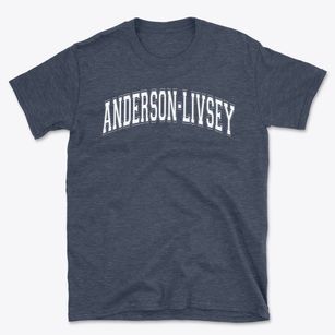 Anderson-livsey Elementary School Varsity Arch Basic T-Shirt