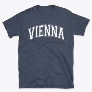 Vienna Pre Kindergarten School Varsity Arch Basic T-Shirt