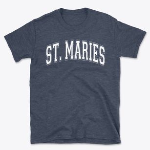 St. Maries High School Varsity Arch Basic T-Shirt