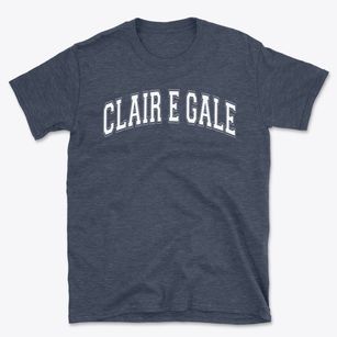 Clair E Gale Junior High School Varsity Arch Basic T-Shirt