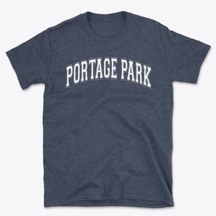 Portage Park Elementary School Varsity Arch Basic T-Shirt