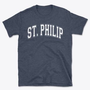 Saint Philip Lutheran School Varsity Arch Basic T-Shirt