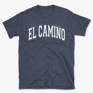El Camino Alternative School Varsity Arch Basic T-Shirt