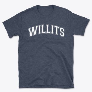 Willits Elementary School Varsity Arch Basic T-Shirt
