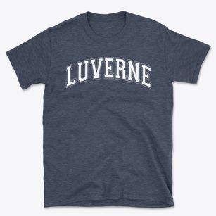 Luverne Community School Varsity Arch Basic T-Shirt
