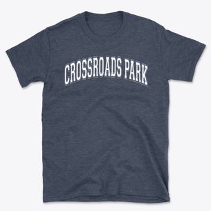 Crossroads Park Elementary School Varsity Arch Basic T-Shirt