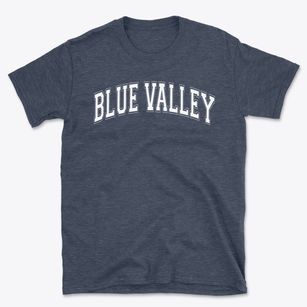 Blue Valley High School Varsity Arch Basic T-Shirt