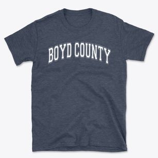 Boyd County Middle School Varsity Arch Basic T-Shirt