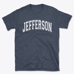 Thomas Jefferson Junior High School Varsity Arch Basic T-Shirt