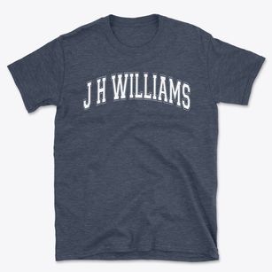 J H Williams Middle School Varsity Arch Basic T-Shirt