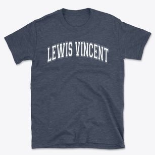 Lewis Vincent Elementary School Varsity Arch Basic T-Shirt