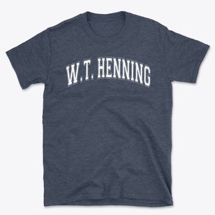 W.t. Henning Elementary Varsity Arch Basic T-Shirt