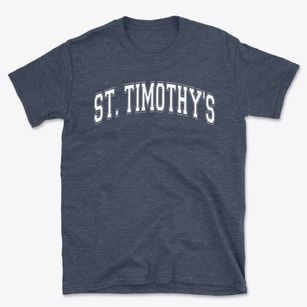 Saint Timothy's Parish Day School Varsity Arch Basic T-Shirt