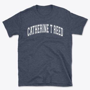 Catherine T Reed Elementary School Varsity Arch Basic T-Shirt