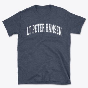 Lt Peter Hansen Elementary School Varsity Arch Basic T-Shirt