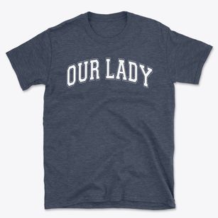Our Lady Of Mount Carmel School Varsity Arch Basic T-Shirt