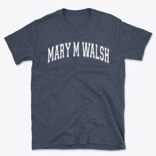 Mary M Walsh Elementary School Varsity Arch Basic T-Shirt