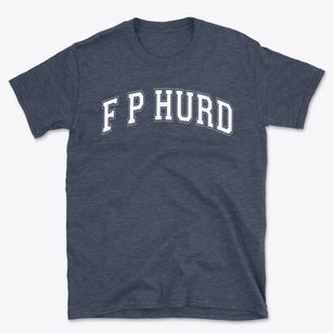 F P Hurd Elementary School Varsity Arch Basic T-Shirt