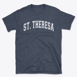 St. Theresa School Varsity Arch Basic T-Shirt