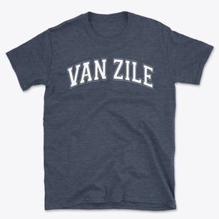 Van Zile Elementary School Varsity Arch Basic T-Shirt