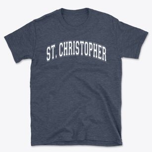 Saint Christopher School Varsity Arch Basic T-Shirt