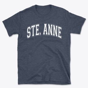 Ste. Anne Parish Varsity Arch Basic T-Shirt