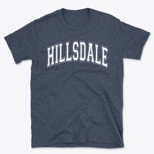 Hillsdale High School Varsity Arch Basic T-Shirt