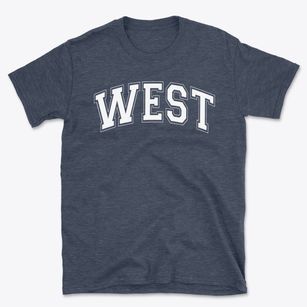 West Lutheran High School Varsity Arch Basic T-Shirt