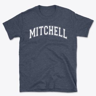 Mitchell Elementary School Varsity Arch Basic T-Shirt