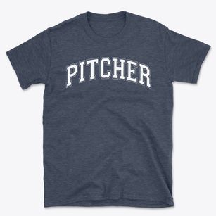 Pitcher Elementary School Varsity Arch Basic T-Shirt