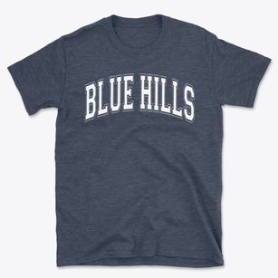 Blue Hills Elementary School Varsity Arch Basic T-Shirt