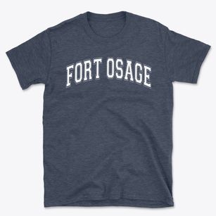 Fort Osage 9th Grade Center Varsity Arch Basic T-Shirt