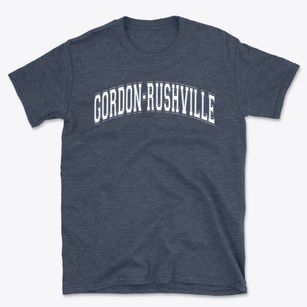 Gordon-rushville High School Varsity Arch Basic T-Shirt