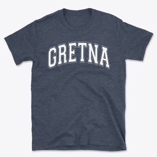 Gretna High School Varsity Arch Basic T-Shirt