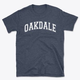 Oakdale Elementary School Varsity Arch Basic T-Shirt