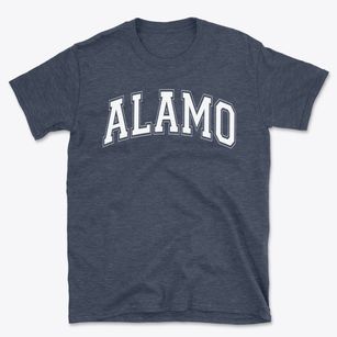 Alamo Elementary School Varsity Arch Basic T-Shirt