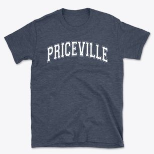 Priceville High School Varsity Arch Basic T-Shirt