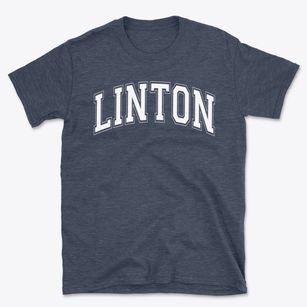 Linton High School Varsity Arch Basic T-Shirt