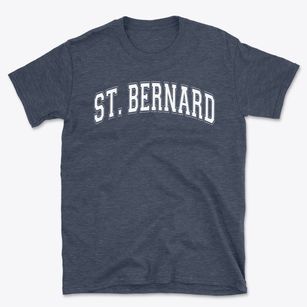 Saint Bernard Saint Francis Xavier Varsity Arch Basic T-Shirt