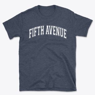 Fifth Avenue Elementary School Varsity Arch Basic T-Shirt