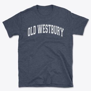 State University Of New York Old Westbur Varsity Arch Basic T-Shirt