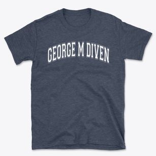 George M Diven Elementary School Varsity Arch Basic T-Shirt