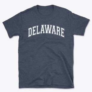 Delaware Academy School Varsity Arch Basic T-Shirt