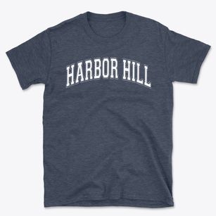Harbor Hill Elementary School Varsity Arch Basic T-Shirt