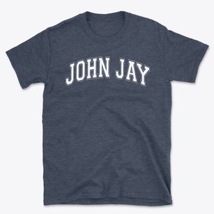John Jay High School Varsity Arch Basic T-Shirt