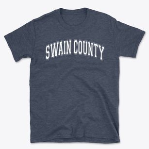 Swain County High School Varsity Arch Basic T-Shirt